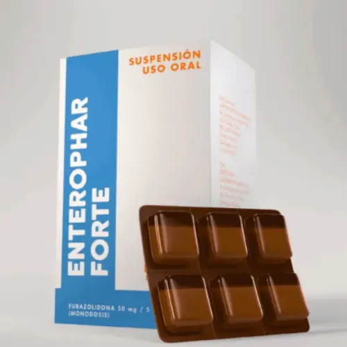 ENTEROPHAR FORTE (FURAZOLIDONA 50MG/5ML) X 60 UNIT