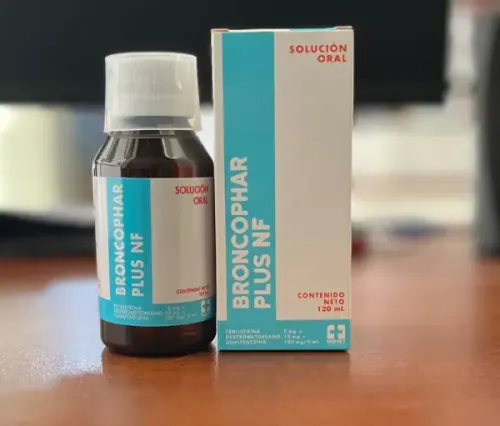 BRONCOPHAR PLUS NF (FENIL+DEXTR+GUAIF) JARABE X 120 ML