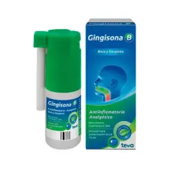 GINGISONA B 0.30% SOL. SPRAY FCO15ML