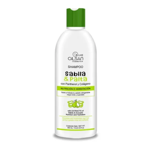 SHAMPOO SABILA Y PALTA FCO X 450 ML. GILSAN