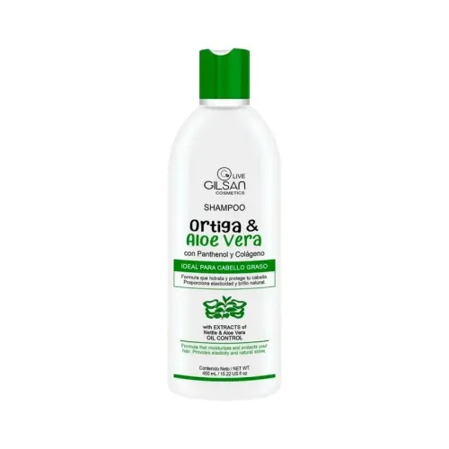SHAMPOO ORTIGA Y ALOE FCO X 450 ML. GILSAN