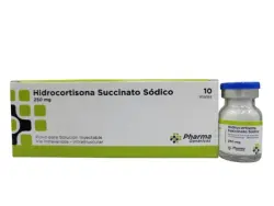 HIDROCORTISONA SUCCINATO 250 MG IV/IM  X 10 AMP. PHARMAGEN