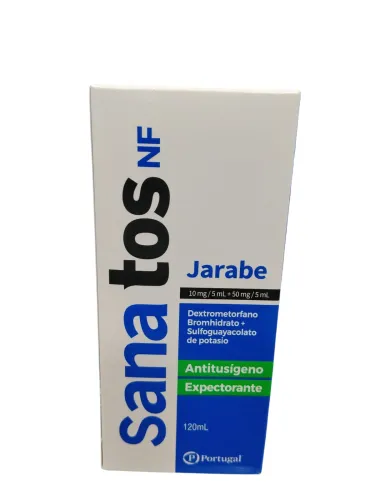 SANATOS NF (DEXTROMET+SULFOGUAYACOLATO) JBE X 120 ML