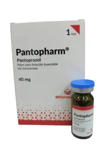PANTOPHARM ( PANTOPRAZOL 40MG) CAJA X 1 VIAL.