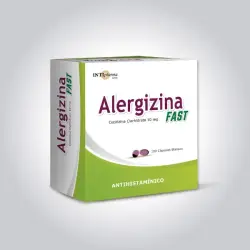ALERGIZINA FAST (CETIRIZINA CLORHI 10MG) CAJA X 100 CAPS BLANDAS