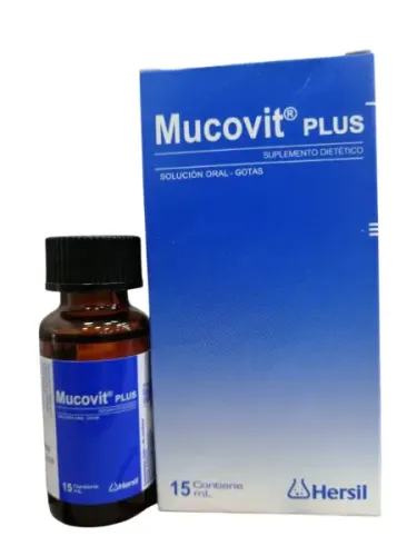 MUCOVIT PLUS GOTAS X 15 ML  HERSIL
