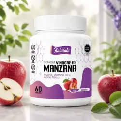 GOMITAS VINAGRE DE MANZANA FCO X 60 GOM SABOR SANDIA
