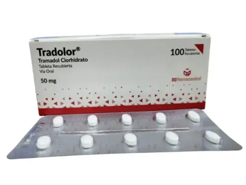 TRADOLOR (TRAMADOL CLORH 50MG) CAJA X 100 TABL REC.(PROD FISCAL)