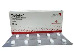 TRADOLOR (TRAMADOL CLORH 50MG) CAJA X 100 TABL REC.(PROD FISCAL)