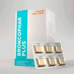 BRONCOPHAR PLUS NF( FENILEF+DEXTROM+GUAIFE) CAJA X 60 UNI