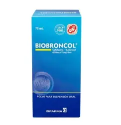 BIOBRONCOL S (CEFALEXINA ) 250 MG X 75 ML