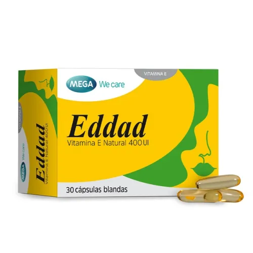 EDDAD (VITAMINA E 400 UI)CAJA X 30 CAP.BLANDAS