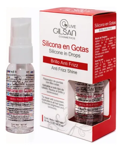 SILICONA EN GOTAS BRILLO ANTI FRIZZ FCO X 30 ML
