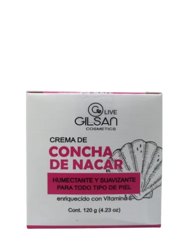 CREMA CONCHA DE NACAR POTE X 120 GR