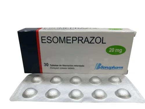 ESOMEPRAZOL 20 MG CAJA X 30 CAPS LIB RETAR