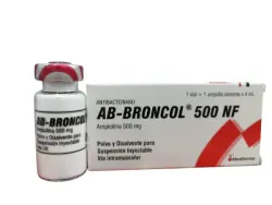 AB-BRONCOL 500 NF PYDP SUSP INY X1 VIAL+AMP SOLV